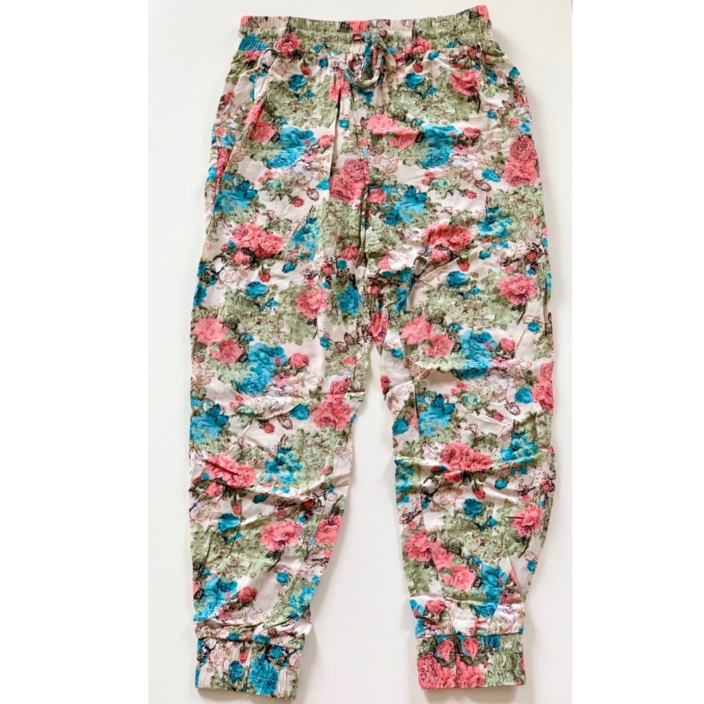 Floral Jogger Pants